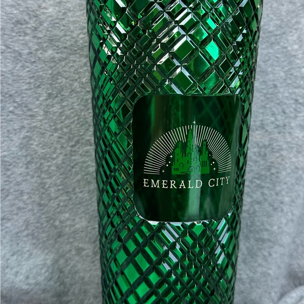 Starbucks Wicked Emerald City Tumbler with Straw Topper